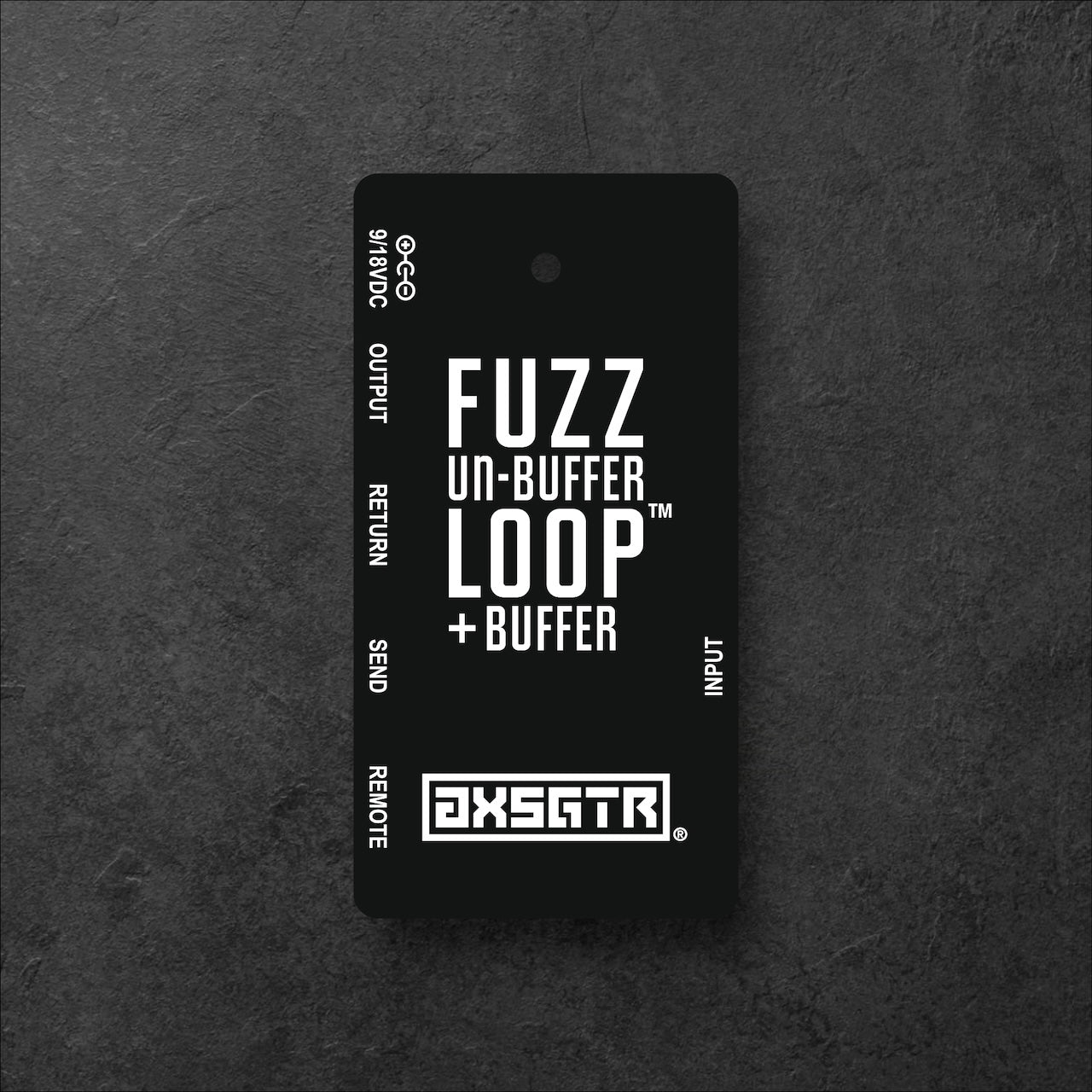 axess electronics axsgtr LIFR fuzz loop unbuffer guitar input buffer pedalboard interface germanium fuzz pedal remote