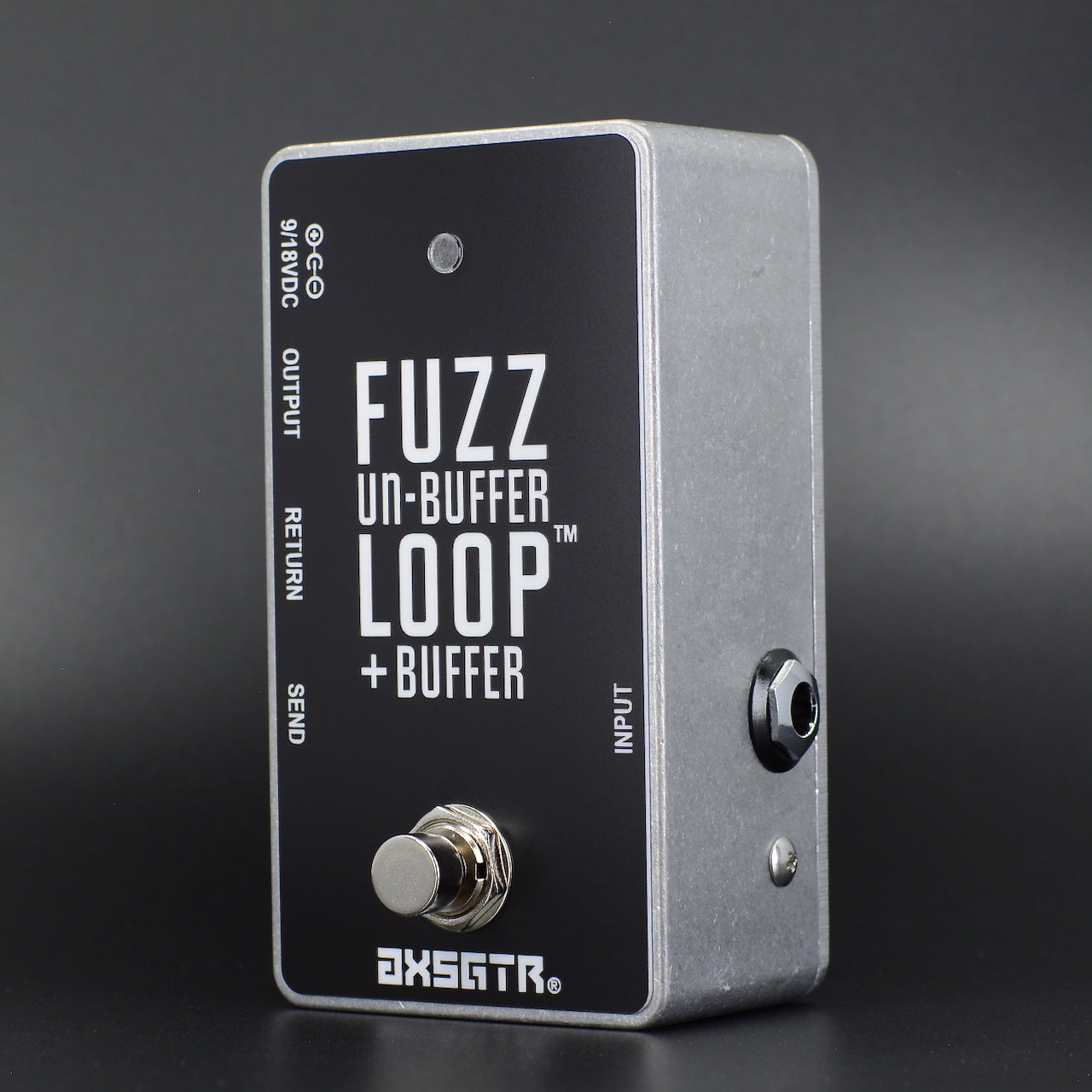 axess electronics axsgtr LIFT fuzz loop unbuffer guitar input buffer pedalboard interface germanium fuzz pedal