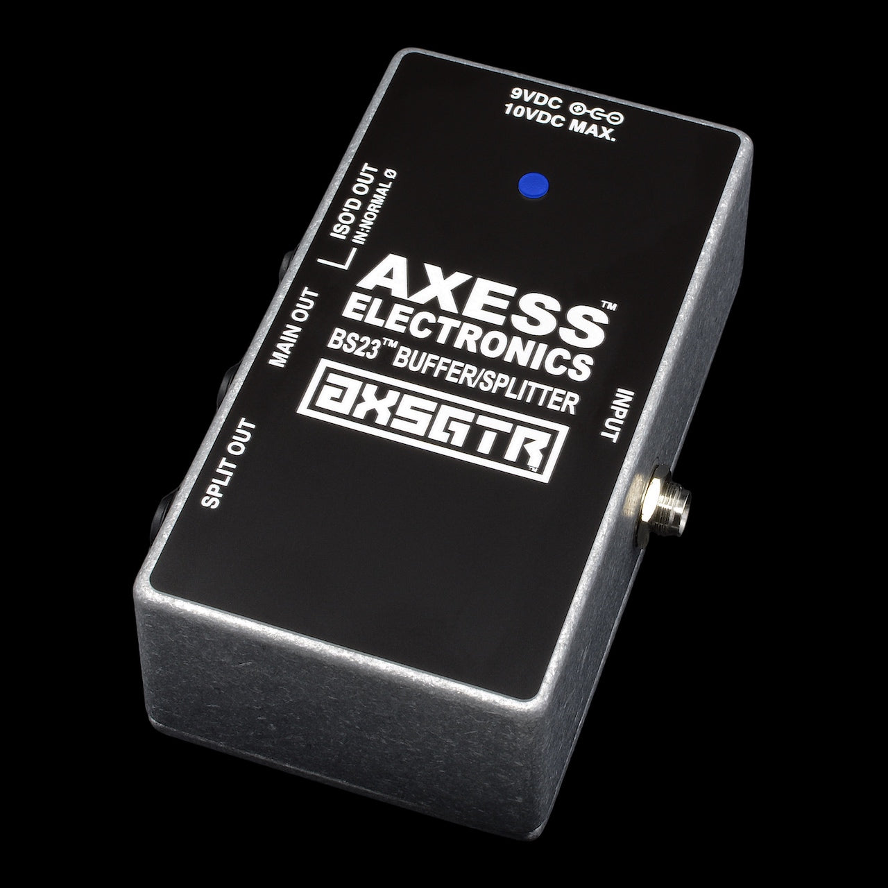 axess electronics bs2 bs23 buffer splitter line driver isolation transformer angled input side