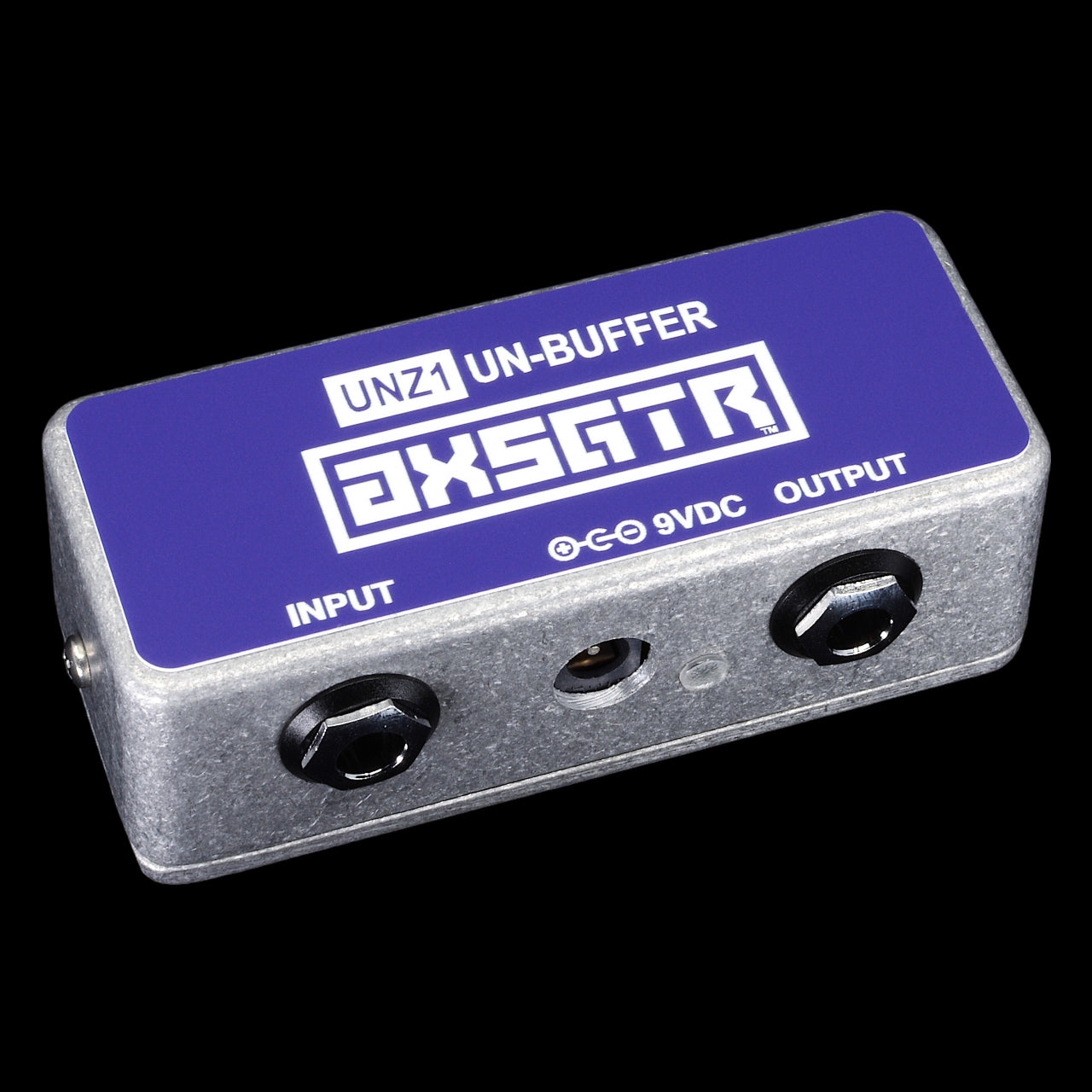 axsgtr axess electronics unz1 un-buffer unbuffer guitar effect pedal pedalboard purple