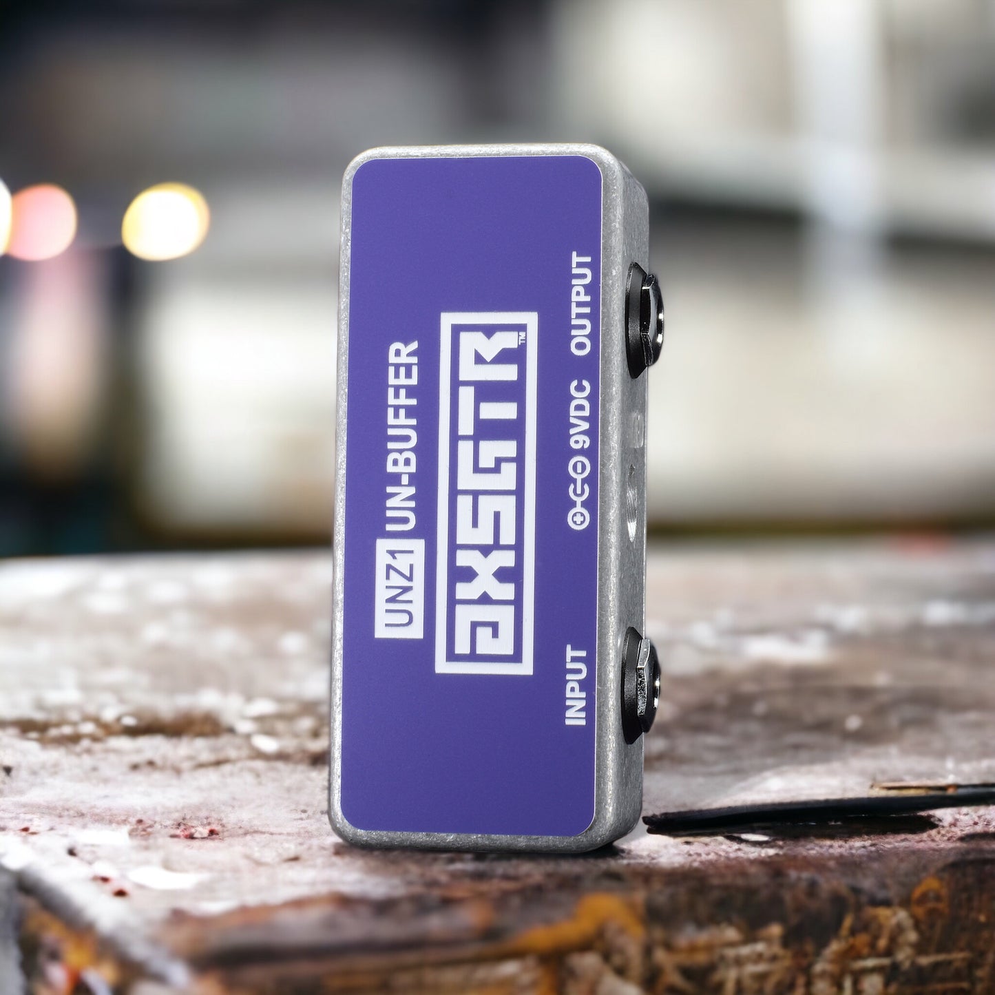 axsgtr axess electronics unz1 un-buffer unbuffer guitar effect pedal pedalboard purple