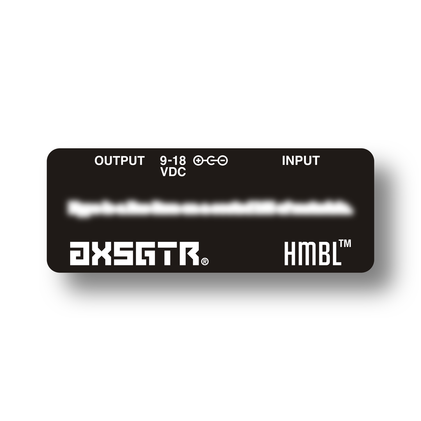 axess electronics axsgtr hmbl humble enhancer guitar input buffer black