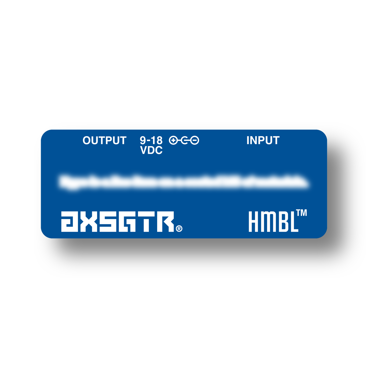 axess electronics axsgtr hmbl humble enhancer guitar input buffer blue