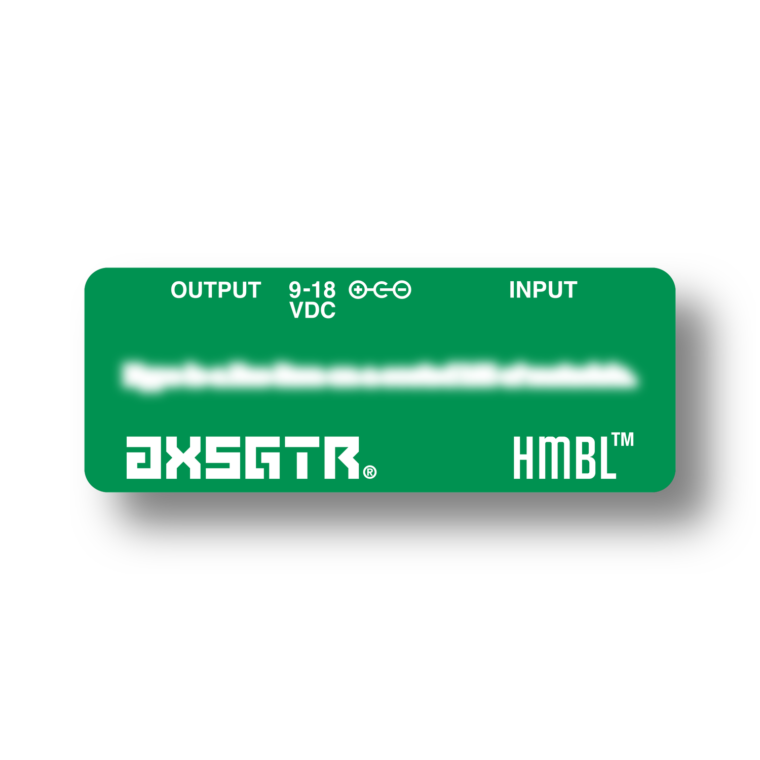 axess electronics axsgtr hmbl humble enhancer guitar input buffer green