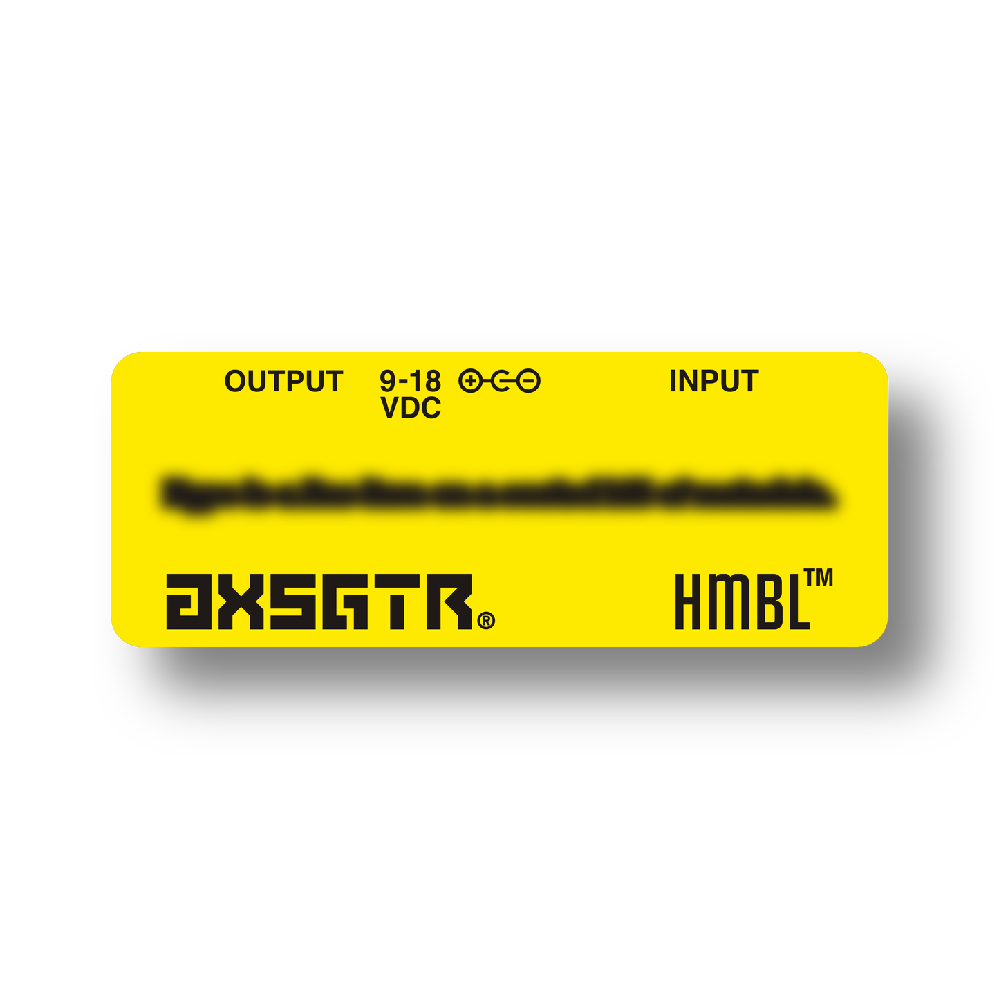 axess electronics axsgtr hmbl humble enhancer guitar input buffer yellow