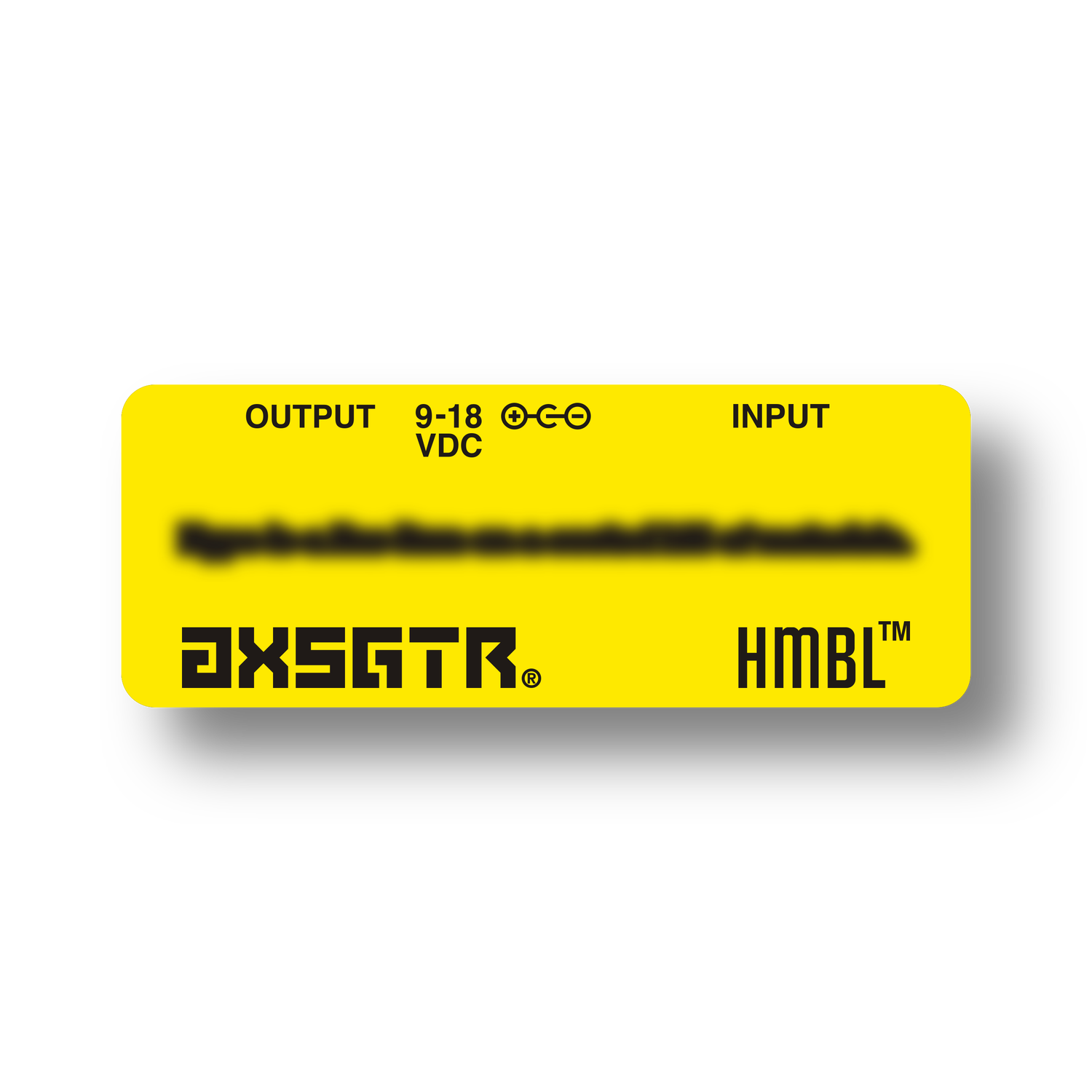 axess electronics axsgtr hmbl humble enhancer guitar input buffer yellow