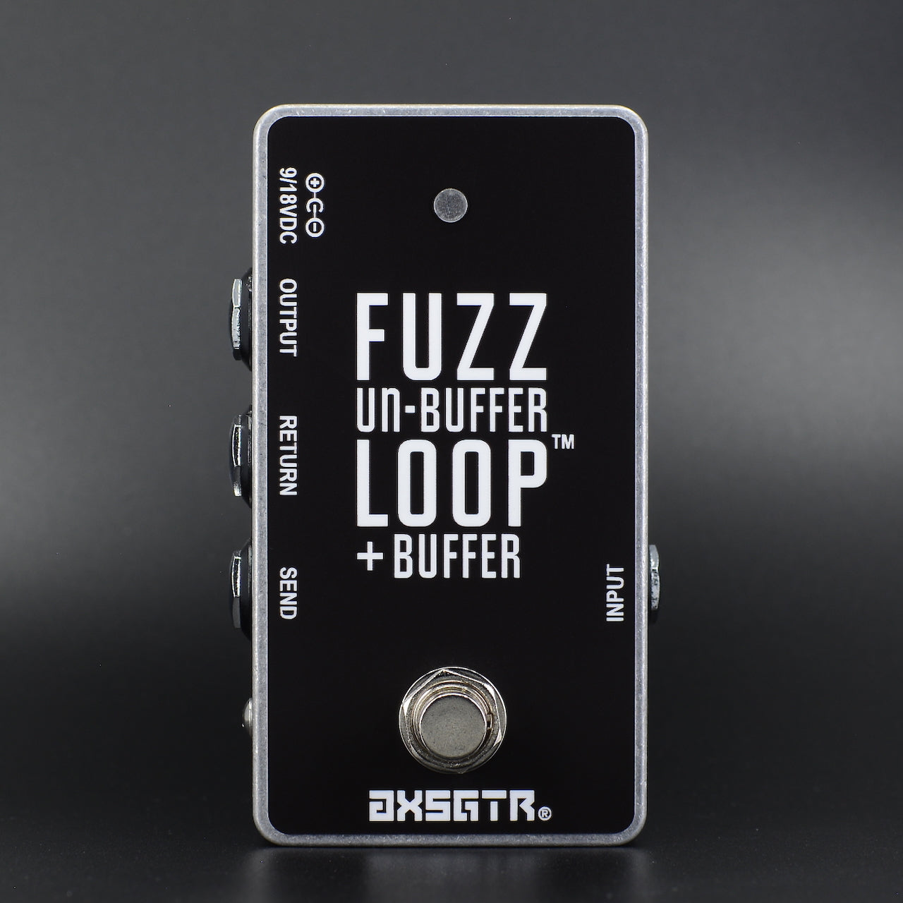 axess electronics axsgtr LIFT fuzz loop unbuffer guitar input buffer pedalboard interface germanium fuzz pedal