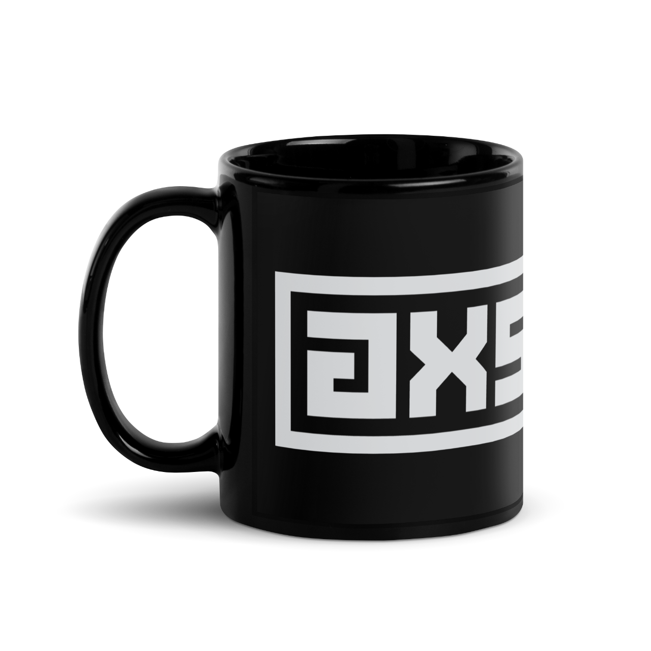 axsgtr axess electronics guitar music industry branded merchandise swag black ceramic coffee mug 11oz