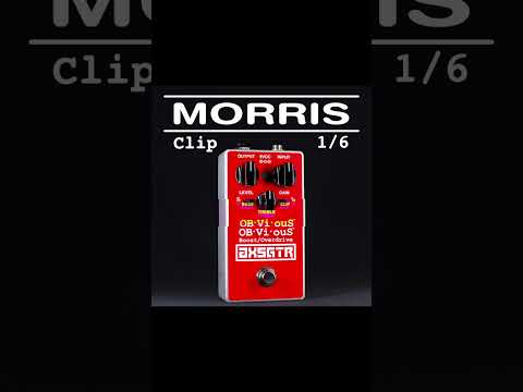 glen morris amplification youtube video clip 1 of 6 axess electronics axsgtr obvs obvious boost overdrive transparent guitar effect pedal