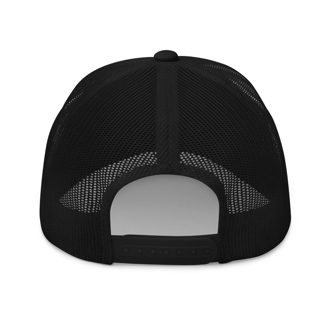 axsgtr axess electronics guitar music industry branded merchandise swag trucker cap hat black back