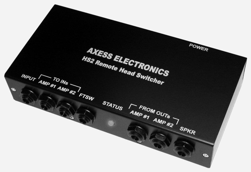 axess electronics hs2 amplifier cabinet head switcher remote